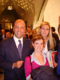 Il Ministro Alfano, On. Michaela Biancofiore e Marika Pesa